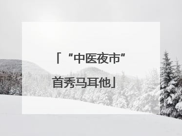 “中医夜市”首秀马耳他
