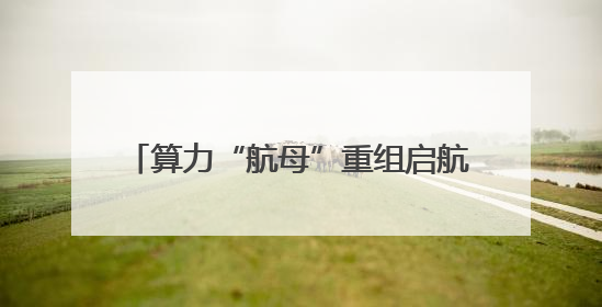 算力“航母”重组启航，中科曙光复牌涨停