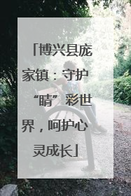 博兴县庞家镇：守护“睛”彩世界，呵护心灵成长