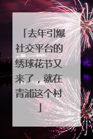 去年引爆社交平台的绣球花节又来了，就在青浦这个村