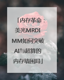 内存革命：美光MRDIMM如何突破AI与超算的内存墙困局