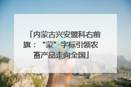 内蒙古兴安盟科右前旗：“蒙”字标引领农畜产品走向全国