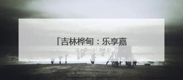 吉林桦甸：乐享嘉年华夜市焕新开市