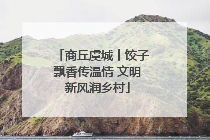 商丘虞城丨饺子飘香传温情 文明新风润乡村