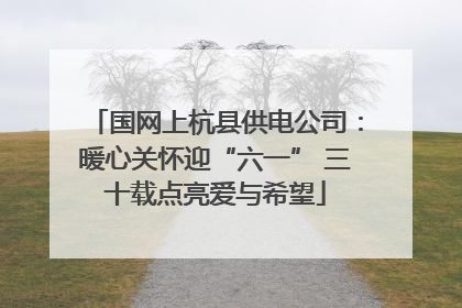 国网上杭县供电公司：暖心关怀迎“六一” 三十载点亮爱与希望