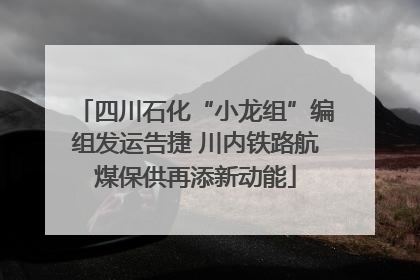 四川石化“小龙组”编组发运告捷 川内铁路航煤保供再添新动能