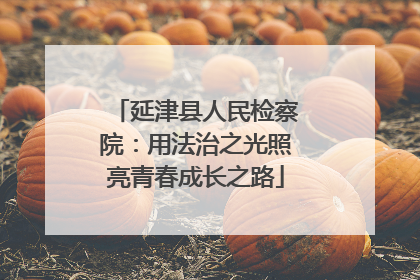 延津县人民检察院：用法治之光照亮青春成长之路