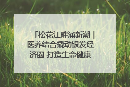 松花江畔涌新潮｜医养结合撬动银发经济圈 打造生命健康产业新样本