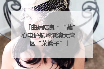 曲靖陆良：“蔬”心电护航粤港澳大湾区“菜篮子”