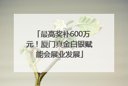 最高奖补600万元！厦门真金白银赋能会展业发展