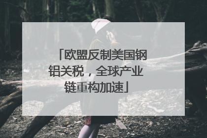 欧盟反制美国钢铝关税，全球产业链重构加速
