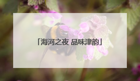 海河之夜 品味津韵