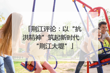 荆江评论：以“抗洪精神”筑起新时代“荆江大堤”