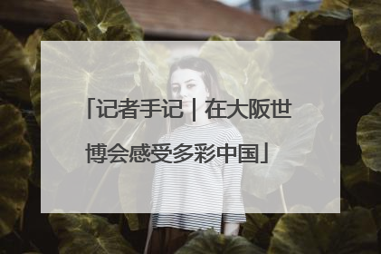 记者手记｜在大阪世博会感受多彩中国