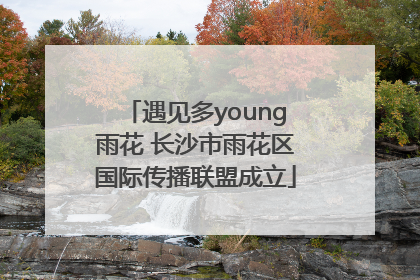 遇见多young雨花 长沙市雨花区国际传播联盟成立