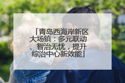 青岛西海岸新区大场镇：多元联动、智治无忧，提升综治中心新效能
