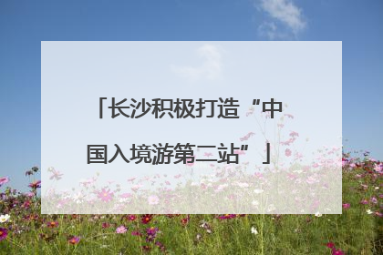 长沙积极打造“中国入境游第二站”