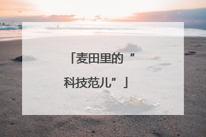 麦田里的“科技范儿”