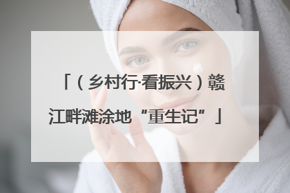 （乡村行·看振兴）赣江畔滩涂地“重生记”