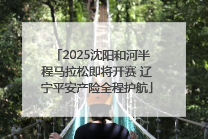 2025沈阳和河半程马拉松即将开赛 辽宁平安产险全程护航
