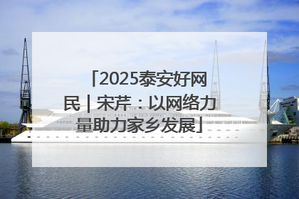 2025泰安好网民｜宋芹：以网络力量助力家乡发展