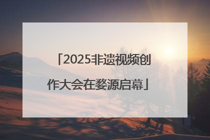 2025非遗视频创作大会在婺源启幕